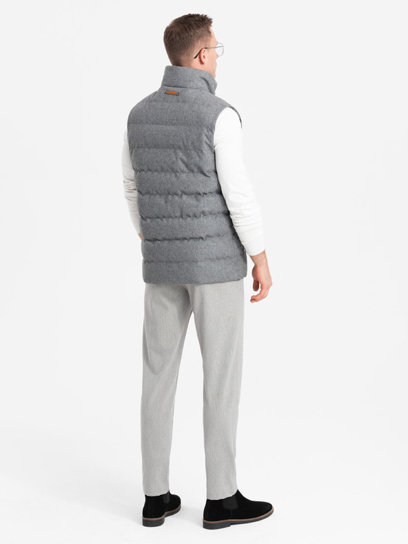 Ombre Clothing Ombre Clothing Muški prošiveni prsluk