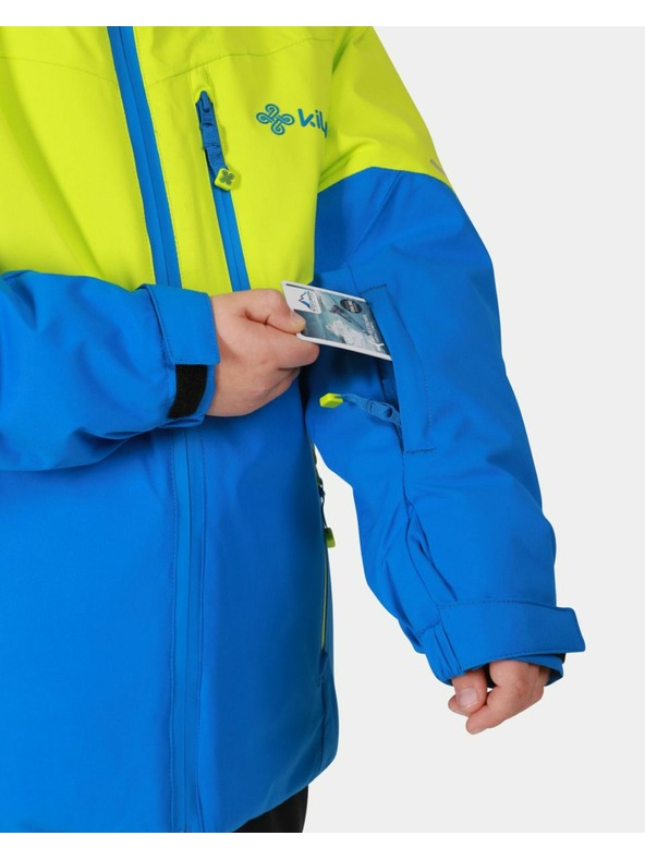 Kilpi Skijaška jakna za dječake Kilpi FERDEN-JB Svijetlo zelena