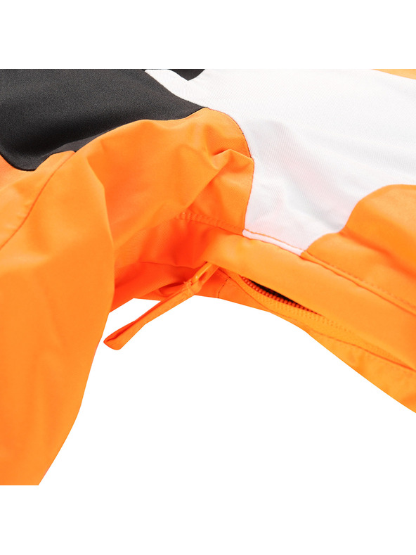 ALPINE PRO Dječja skijaška jakna s ptx snježnom membranom ALPINE PRO DEARO neon shocking narančasta