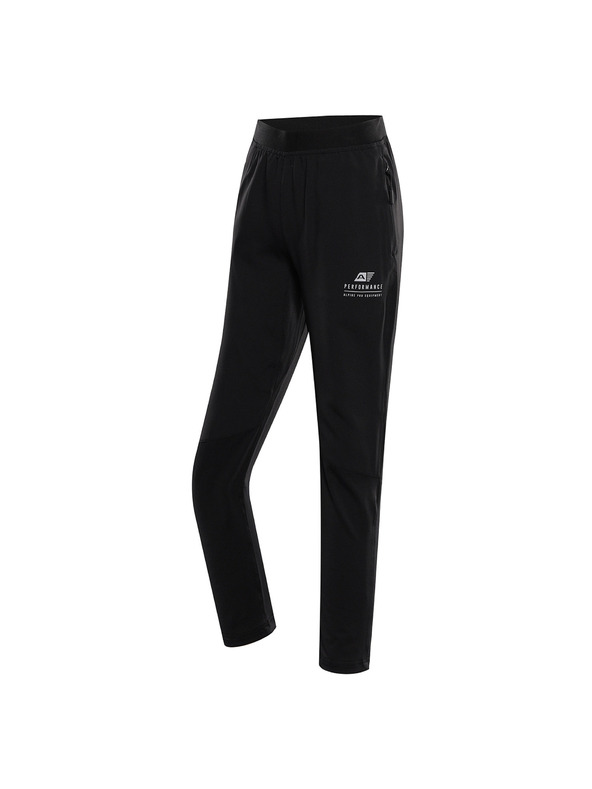 ALPINE PRO Dječje brzosušeće hlače ALPINE PRO ZERECO crne