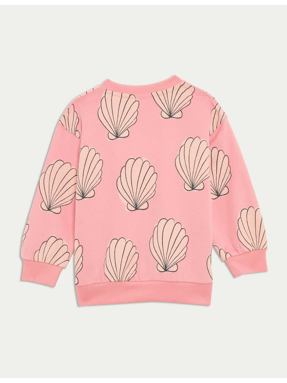 Marks & Spencer Dukserica s printom školjke i visokim postotkom pamuka Marks & Spencer