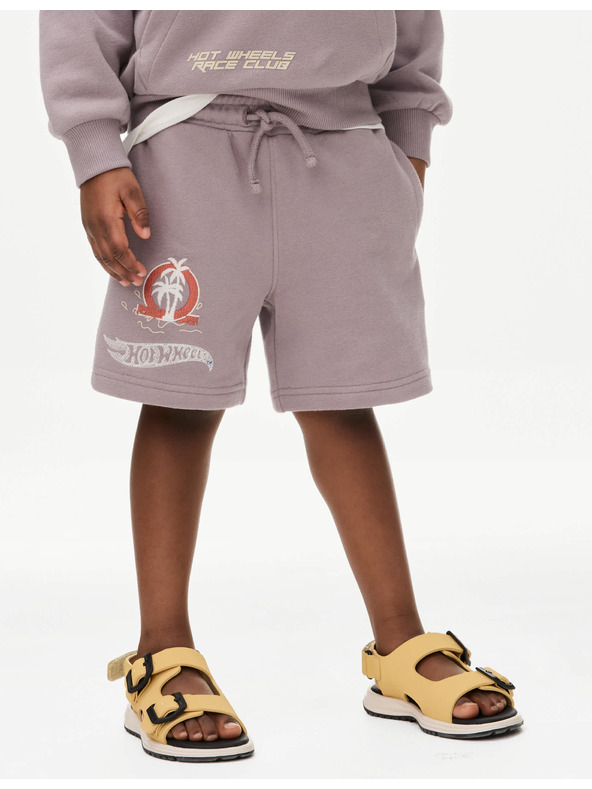 Marks & Spencer Kratke hlače s motivom Hot Wheels™, s visokim udjelom pamuka Marks & Spencer