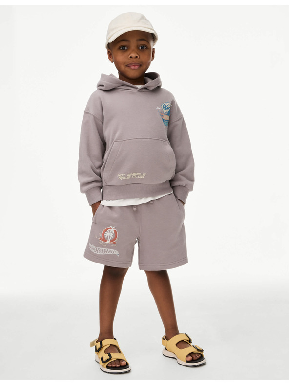 Marks & Spencer Kratke hlače s motivom Hot Wheels™, s visokim udjelom pamuka Marks & Spencer