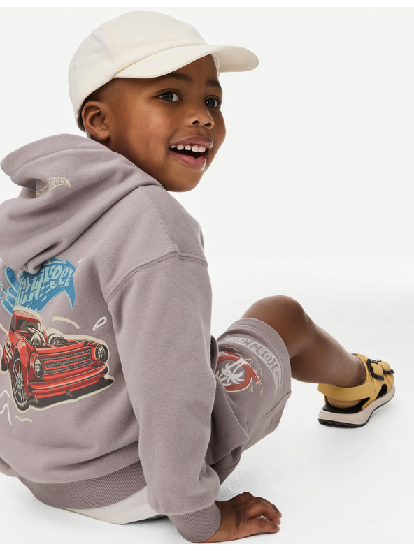 Marks & Spencer Kratke hlače s motivom Hot Wheels™, s visokim udjelom pamuka Marks & Spencer