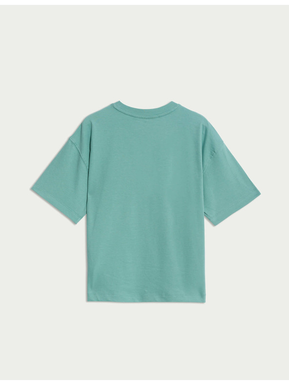 Marks & Spencer Jednobojna majica od čiste pamuke (2–16 godina) Marks & Spencer