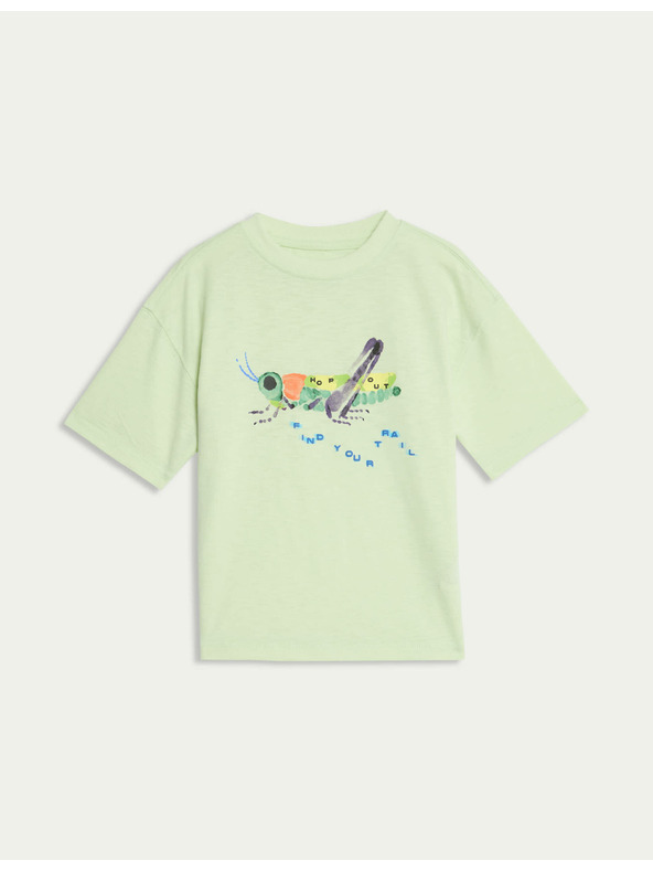 Marks & Spencer Majica od čiste pamučne tkanine s motivom kukaca Marks & Spencer