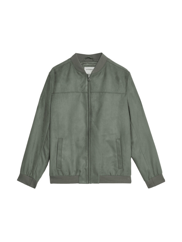 Marks & Spencer Bomber jakna od umjetne brušene kože Marks & Spencer, zelena