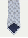 Marks & Spencer Kravata od Marks & Spencer od lana i svile s motivom medaljoni, plava