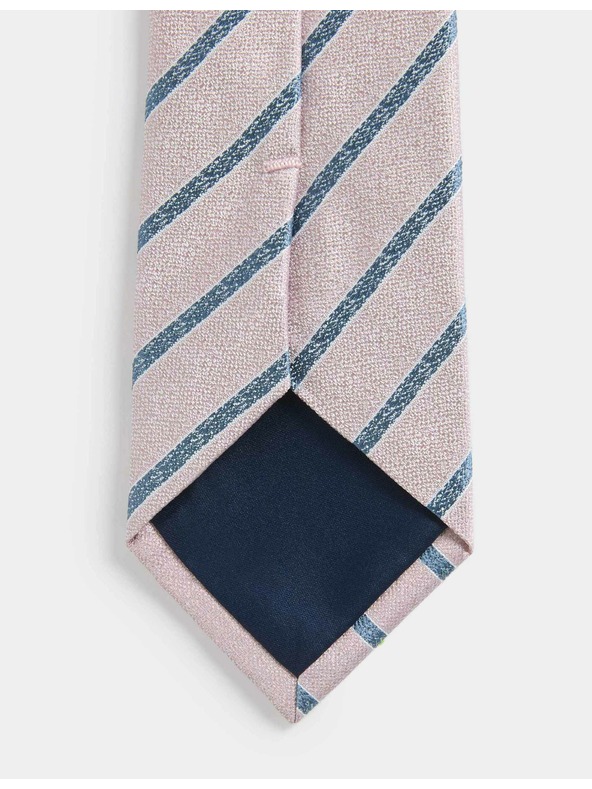 Marks & Spencer Prugasta kravata od čiste svile Marks & Spencer ružičasta