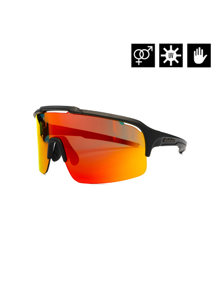 Horsefeathers Biciklističke naočale Recoil - mat crne/mirror red HORSEFEATHERS