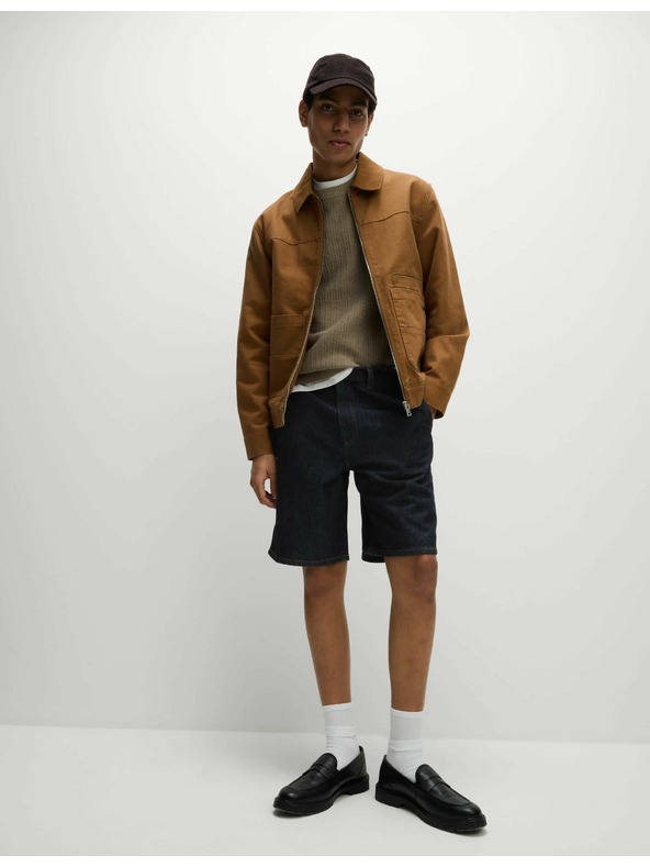 Marks & Spencer Lagane traper kratke hlače ravnog kroja Marks & Spencer mornarsko plava