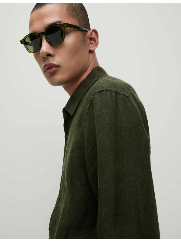 Marks & Spencer Košulja od čistog lana Marks & Spencer zelena