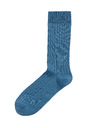 Marks & Spencer 1 par rebranih čarapa, s visokim udjelom egipatske pamuke Marks & Spencer plava