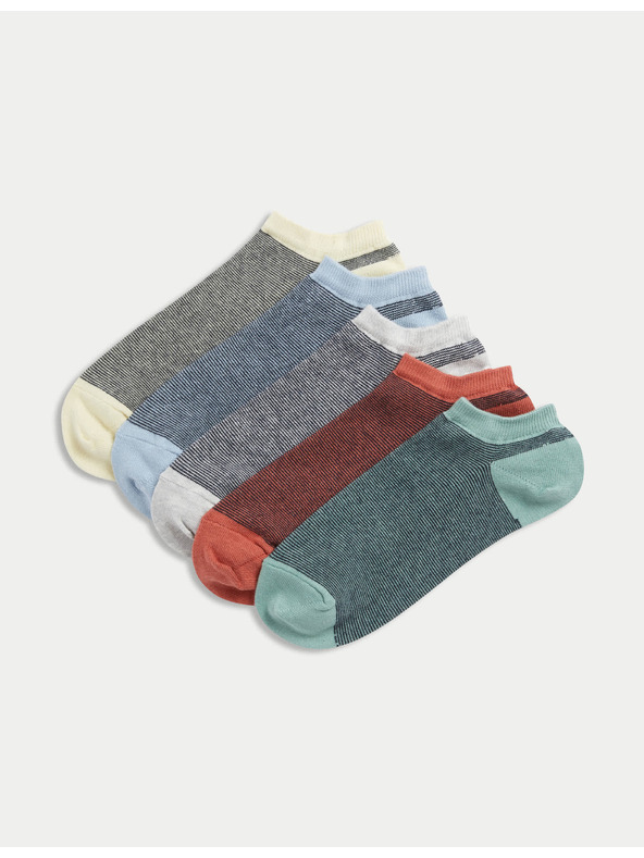 Marks & Spencer 5 parova Trainer Liners™ čarapa s Cool & Fresh™ tehnologijom