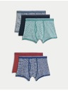 Marks & Spencer Uzorkovane bokserice s visokim udjelom pamuka i tehnologijom Cool & Fresh™, 5 komada Marks & Spencer višebojna