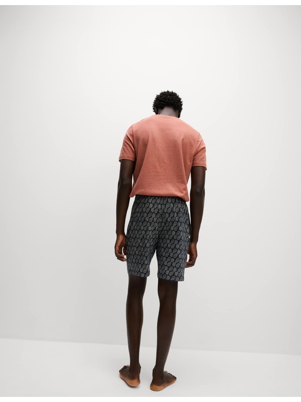 Marks & Spencer Pidžama set od čistog pamuka isprintana ananasima Marks & Spencer mornarsko plava