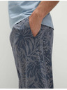 Marks & Spencer Pidžama set od čistog pamuka s printom palmi Marks & Spencer plava