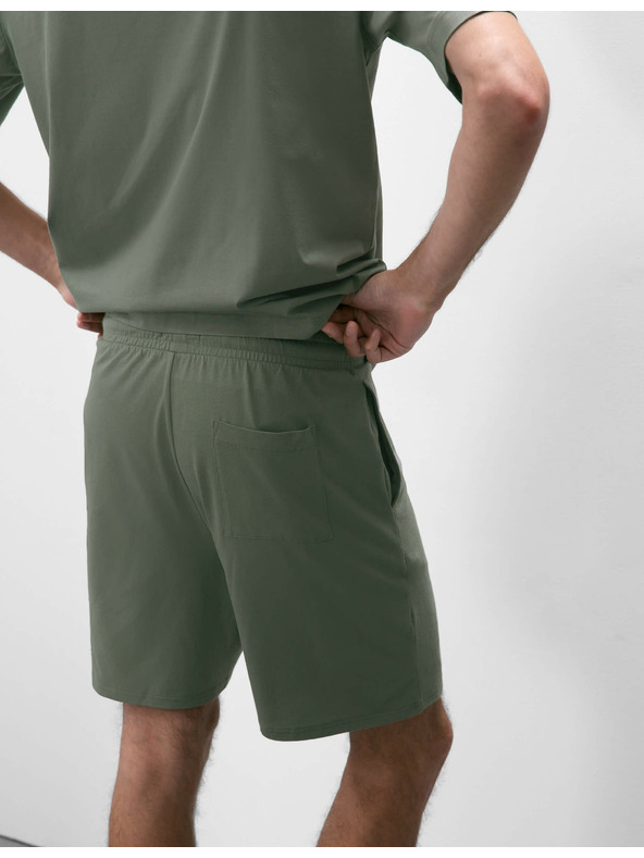 Marks & Spencer Pidžama kratke hlače od pamuka Supima® i modala Marks & Spencer zelena