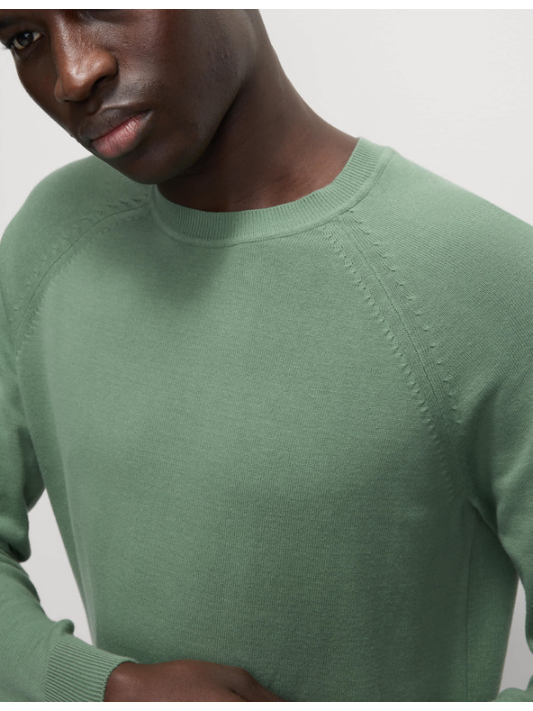 Marks & Spencer Džemper od čistog pamuka, s izrezom prema vratu Marks & Spencer