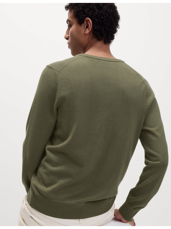 Marks & Spencer Čisto pamučni džemper s V-izrezom Marks & Spencer