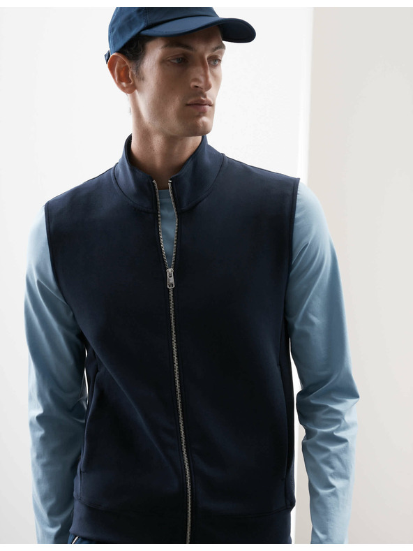 Marks & Spencer Prsluk s visokim udjelom pamuka Marks & Spencer mornarsko plava