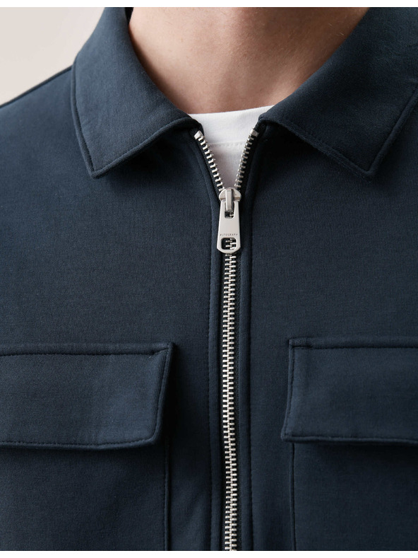 Marks & Spencer Sako s visokim udjelom pamuka Marks & Spencer mornarsko plava