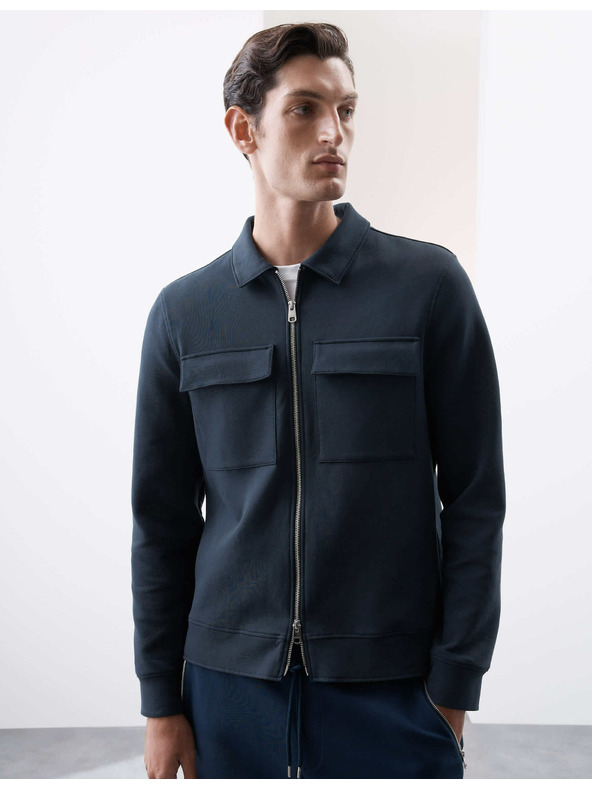 Marks & Spencer Sako s visokim udjelom pamuka Marks & Spencer mornarsko plava