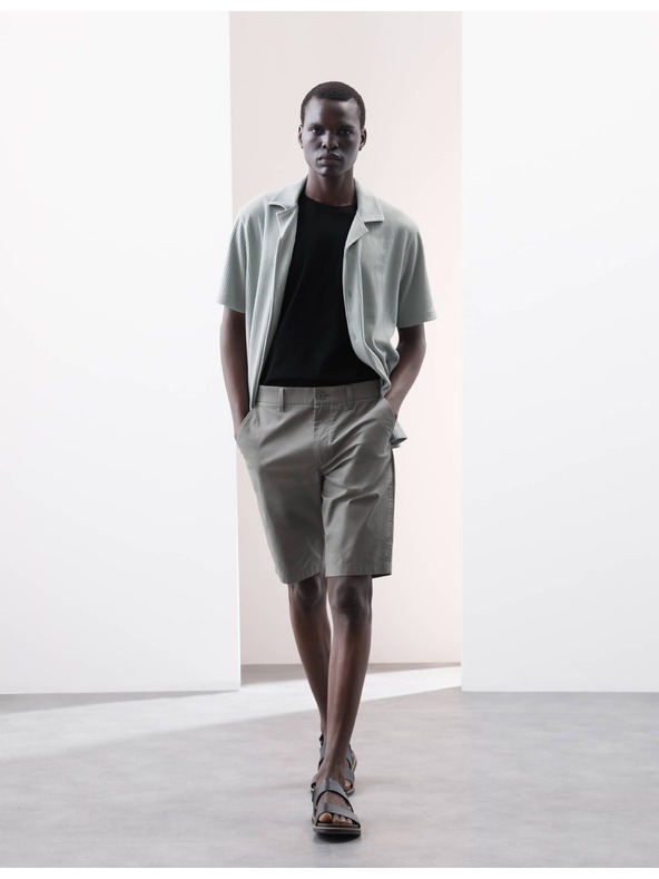 Marks & Spencer Топ na bretele od čistog Supima® pamuka s izrezom oko vrata Marks & Spencer crna