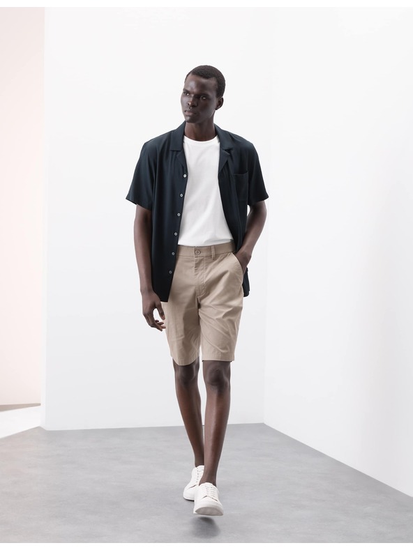 Marks & Spencer Топ na bretele od čistog Supima® pamuka s izrezom oko vrata Marks & Spencer bijela