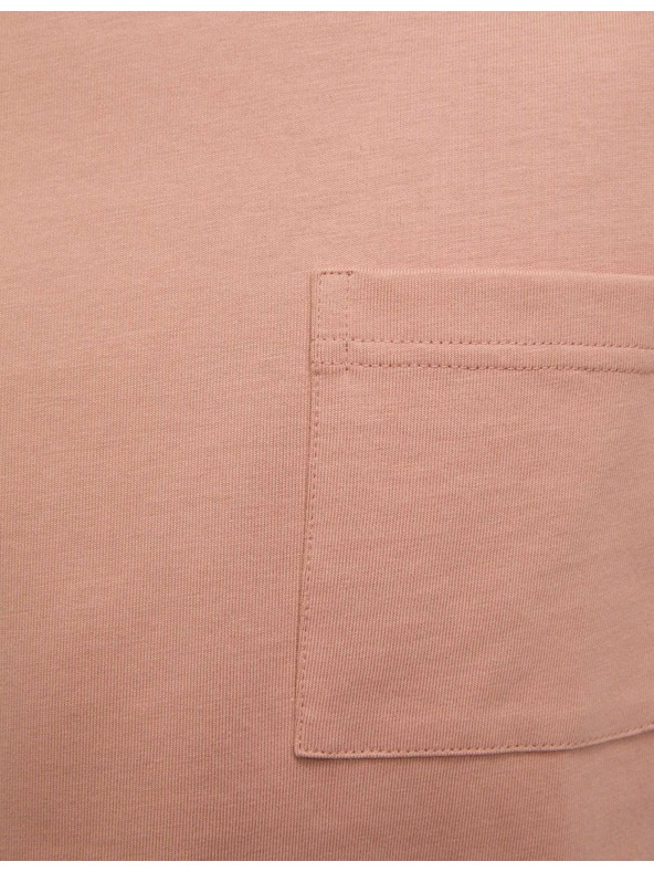 Marks & Spencer Majica srednje debljine od čistog pamuka s džepom Marks & Spencer narančasta