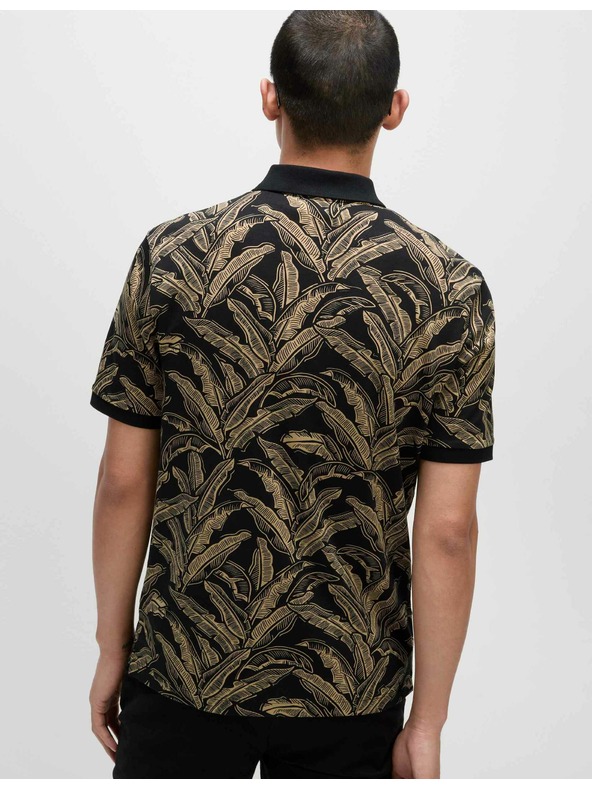 Marks & Spencer Polo majica od čistog pamuka s printom banana lista Marks & Spencer bež