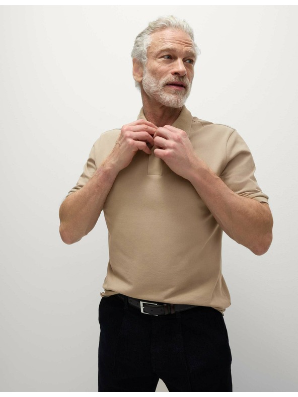 Marks & Spencer Polo majica The Ultimate Pique Marks & Spencer bež