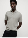Marks & Spencer Pletena polo majica s teksturom i visokim udjelom pamuka Marks & Spencer siva