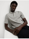 Marks & Spencer Pletena polo majica s teksturom i visokim udjelom pamuka Marks & Spencer siva