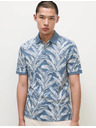 Marks & Spencer Polo majica od čistog pamuka s printom bananovih listova Marks & Spencer plava