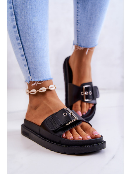 BIG STAR SHOES Ženske papuče Big Star Black