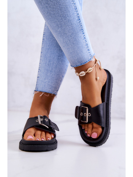 BIG STAR SHOES Ženske papuče Big Star Black