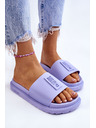 BIG STAR SHOES Ženske modne papuče Big Star - svijetloljubičaste: