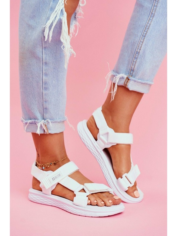 BIG STAR SHOES Ženske sandale Big Star White