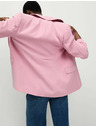 Marks & Spencer Jednostruki blazer, labavi kroj Marks & Spencer ružičasta
