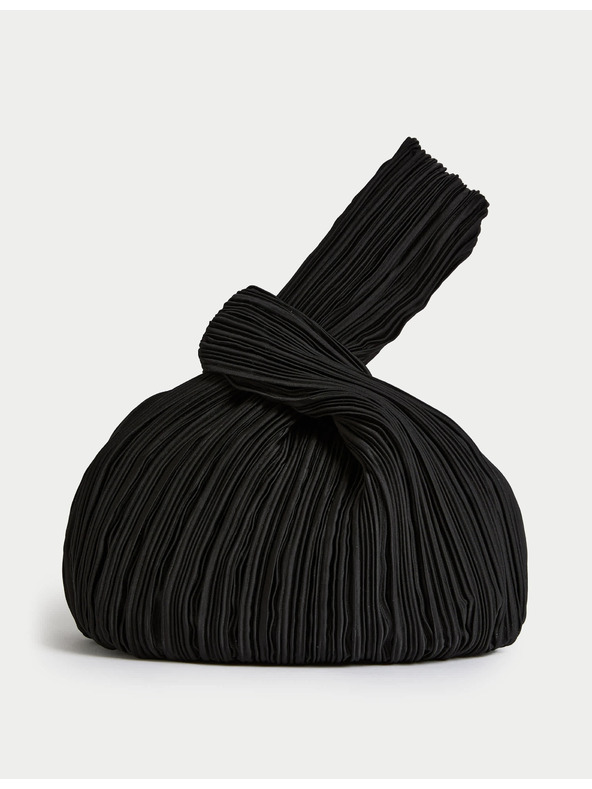 Marks & Spencer Nabrana torba s ručkom Marks & Spencer crna