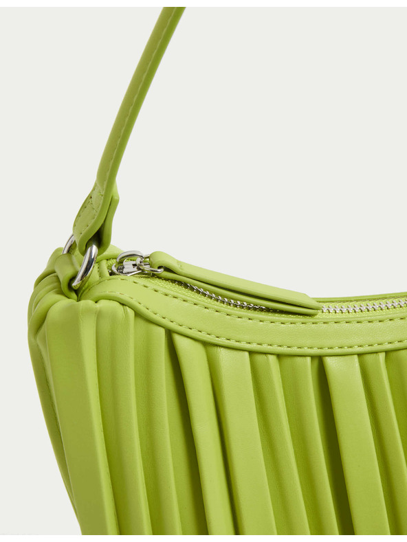 Marks & Spencer Nabrana torba preko ramena od umjetne kože Marks & Spencer zelena