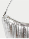 Marks & Spencer Nabrana torba preko ramena od umjetne kože Marks & Spencer srebrna