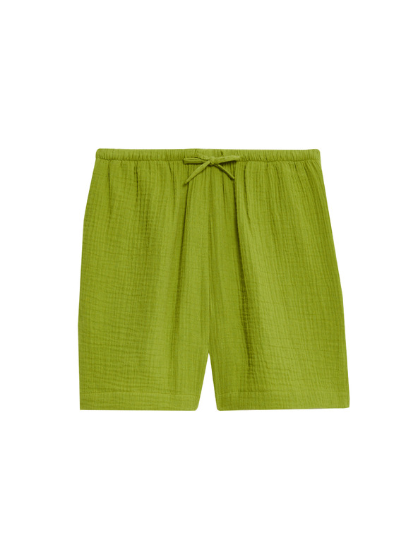 Marks & Spencer Kratke hlače od čistog pamuka Marks & Spencer zelena