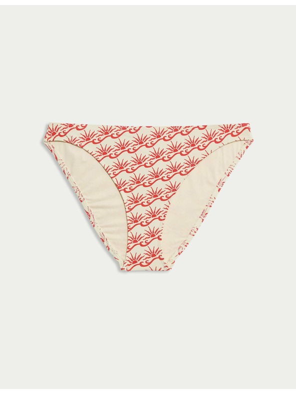 Marks & Spencer Donji dio kupaćeg kostima, visoko izrezan, s printom Marks & Spencer crvena