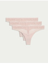 Marks & Spencer Tange Body Soft™ s čipkom, set od 3 kom Marks & Spencer ružičasta