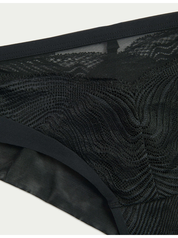 Marks & Spencer Brazilske gaćice Kyoto s čipkom Marks & Spencer crna