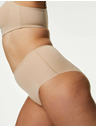 Marks & Spencer Šortkovi Flexfit™ bez vidljivih rubova visokog struka, 3 kom Marks & Spencer bež