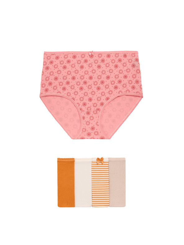 Marks & Spencer Gaćice visokog struka, od pamuka s materijalom Lycra™, 5 kom Marks & Spencer narančaste