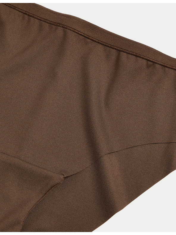 Marks & Spencer Brazilske bezšavne gaćice Flexifit™, 3 kom u pakiranju Marks & Spencer smeđe